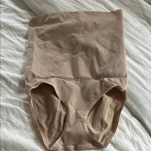 NWOT Assets by Spanx High-Waisted Shapewear Briefs in Nude